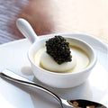 Mini White Handled Sauce Condiment dish