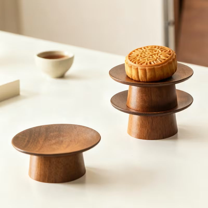 Mini Wooden Cake Stand