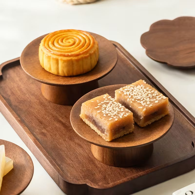Mini Wooden Cake Stand