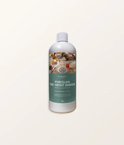 Sarsen Home Porcelain Pre-Grout Barrier