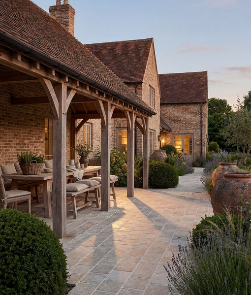Wychwood Limestone Tumbled & Etched Cobble